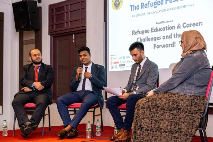 APU-UNESCO Chair DIGITGAL Initiative Empowers Refugee Communities at Refugee Festival 2023